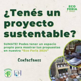 El 1 de Noviembre es la Eco Feria del Lourdes